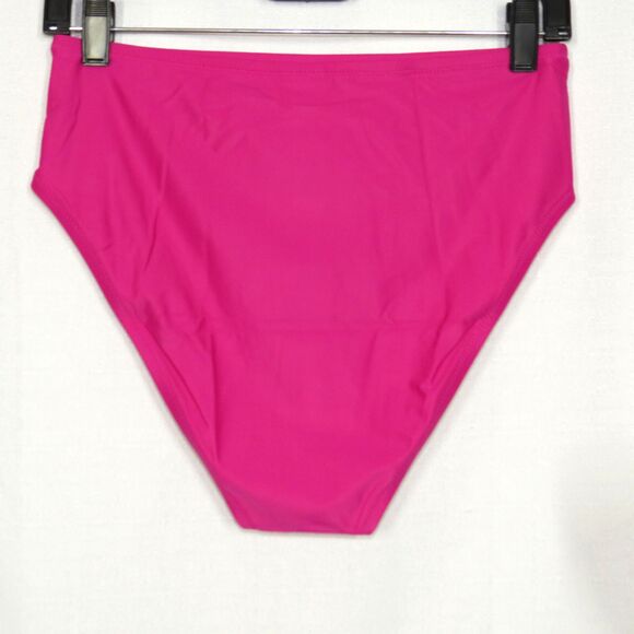 J. Crew Hallie High Waist Bikini Swim Bottom In Fuchsia Size XS - Picture 6 of 11